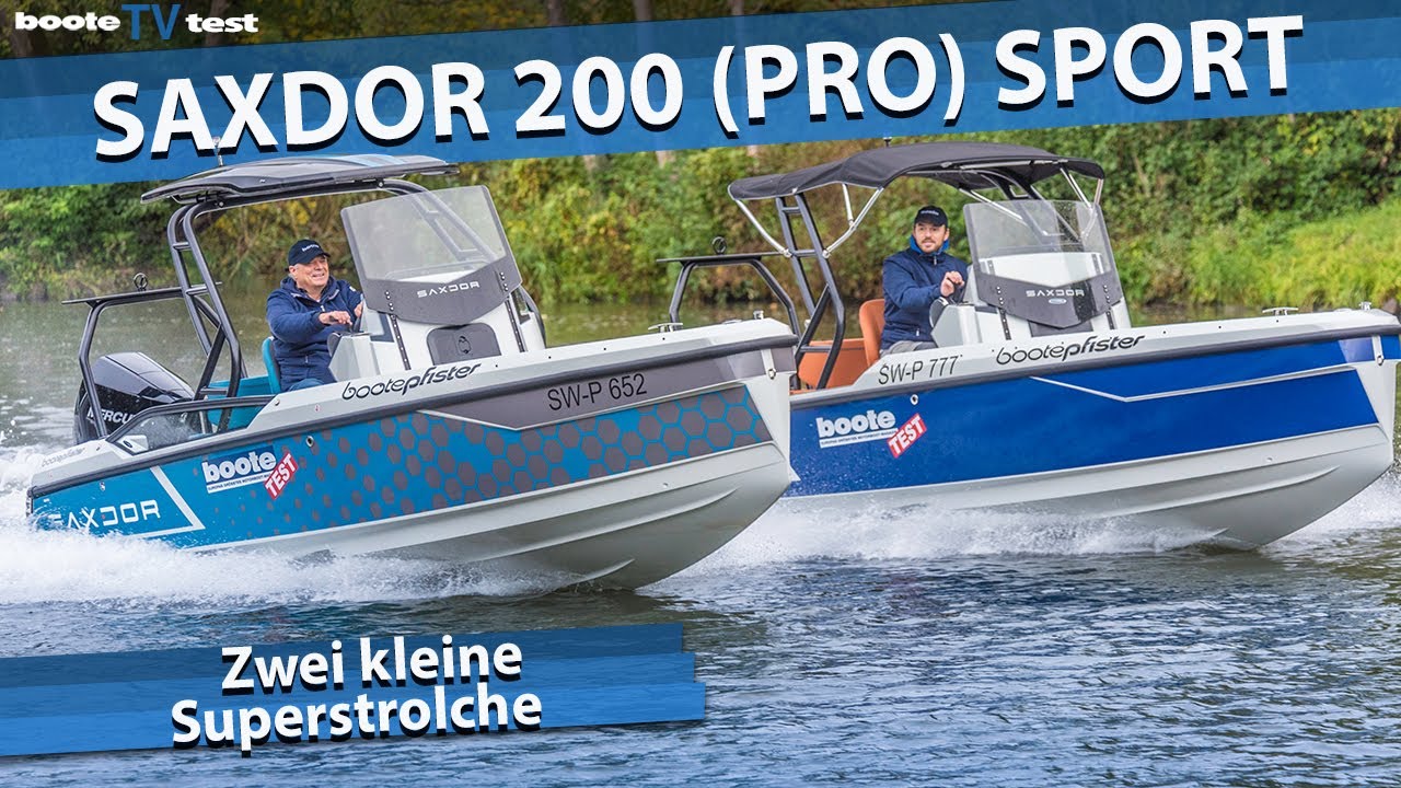 SAXDOR 200 (Pro) SPORT - Zwei kleine Superstrolche!