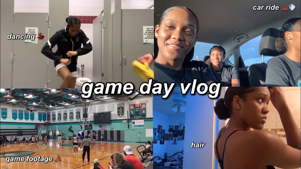 GAME DAY VLOG + GRWM | BASKETBALL