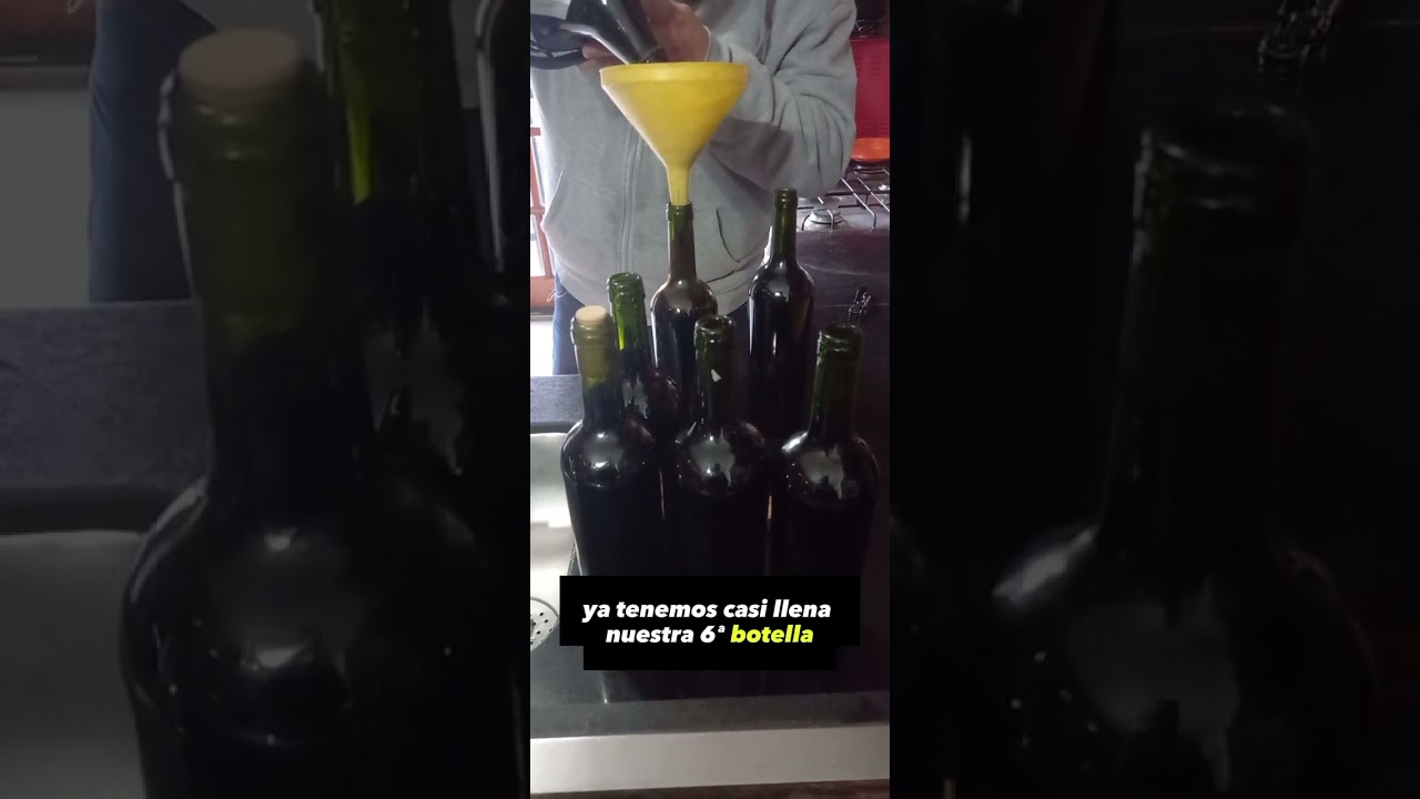 Como embotellar una damajuana en casa