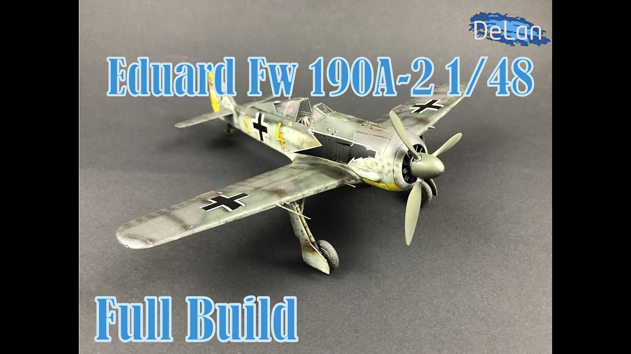 Eduard Fw 190A-2 1/48 Step by Step Full Build