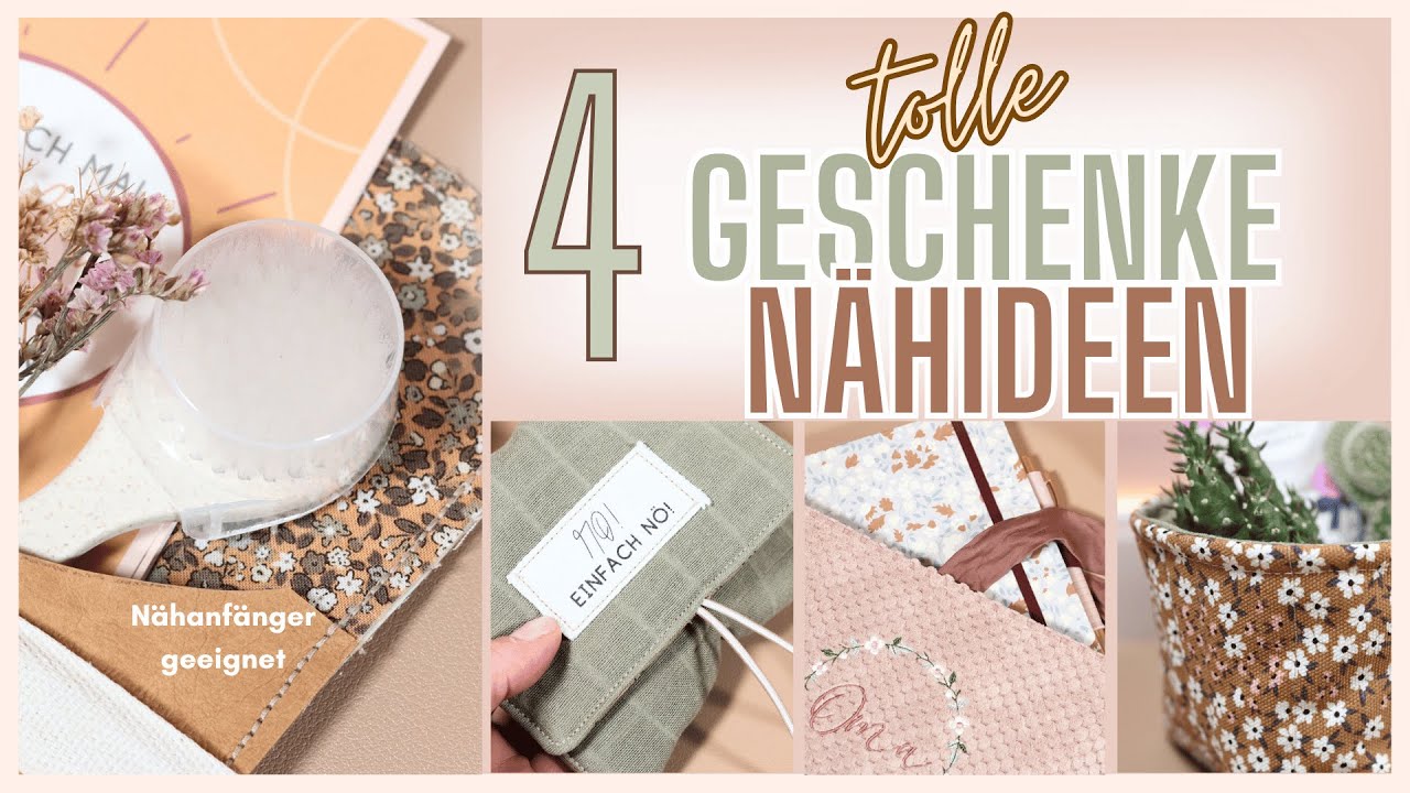 🧵Nachhaltig NÄHEN// So wird selbst die Verpackung zum 🎁 GESCHENK