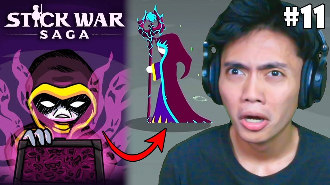 MELAWAN MERA UNTUK MENCARI KING ZAREK! Stick War: Saga - Indonesia (Part 11)