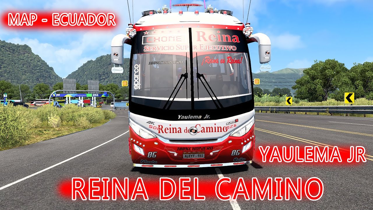 REINA DEL CAMINO | YAULEMA JR | PORTOVIEJO - RUMBO A GUAYAQUIL | MAP - ecuador ats