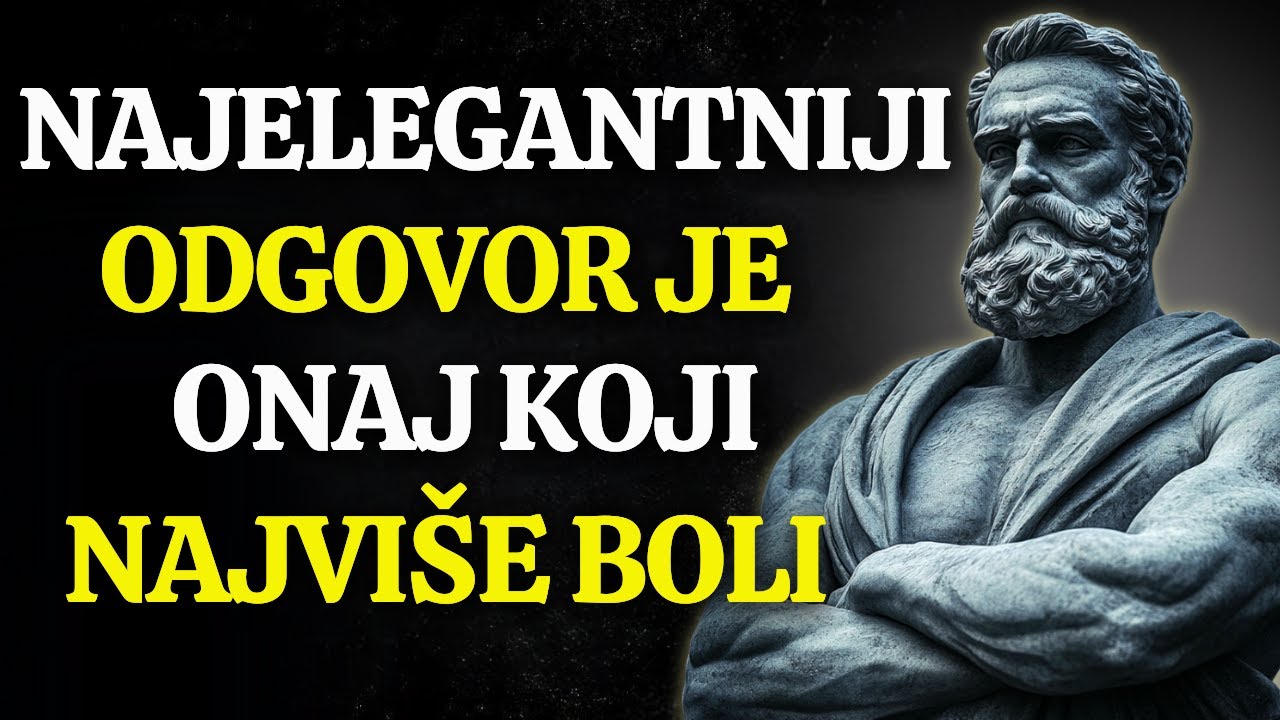 KAKO PONIZITI ONE KOJI TE PREZIRU S ELEGANCIJOM KORISTEĆI STOICIZAM