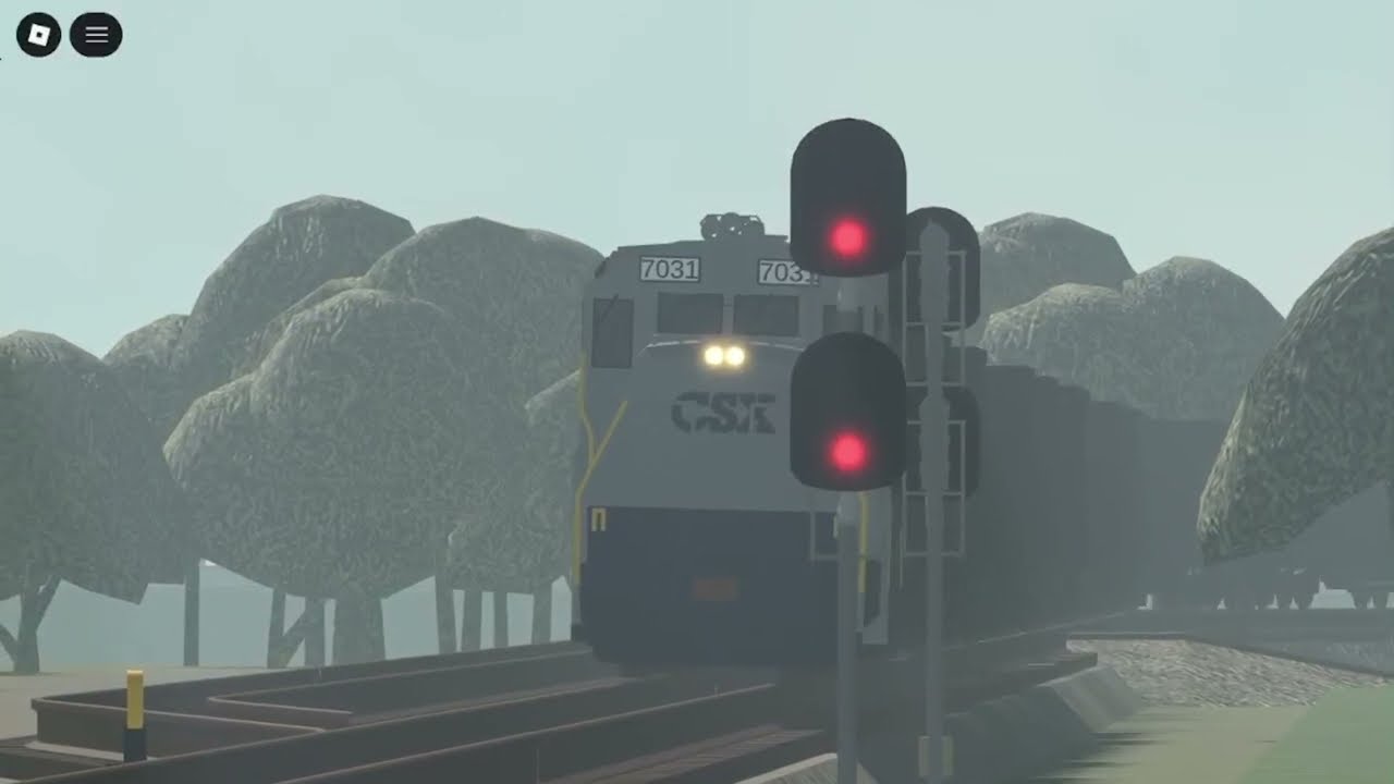(Roblox) BB36-7 745 Liderando trem de calcário carregado