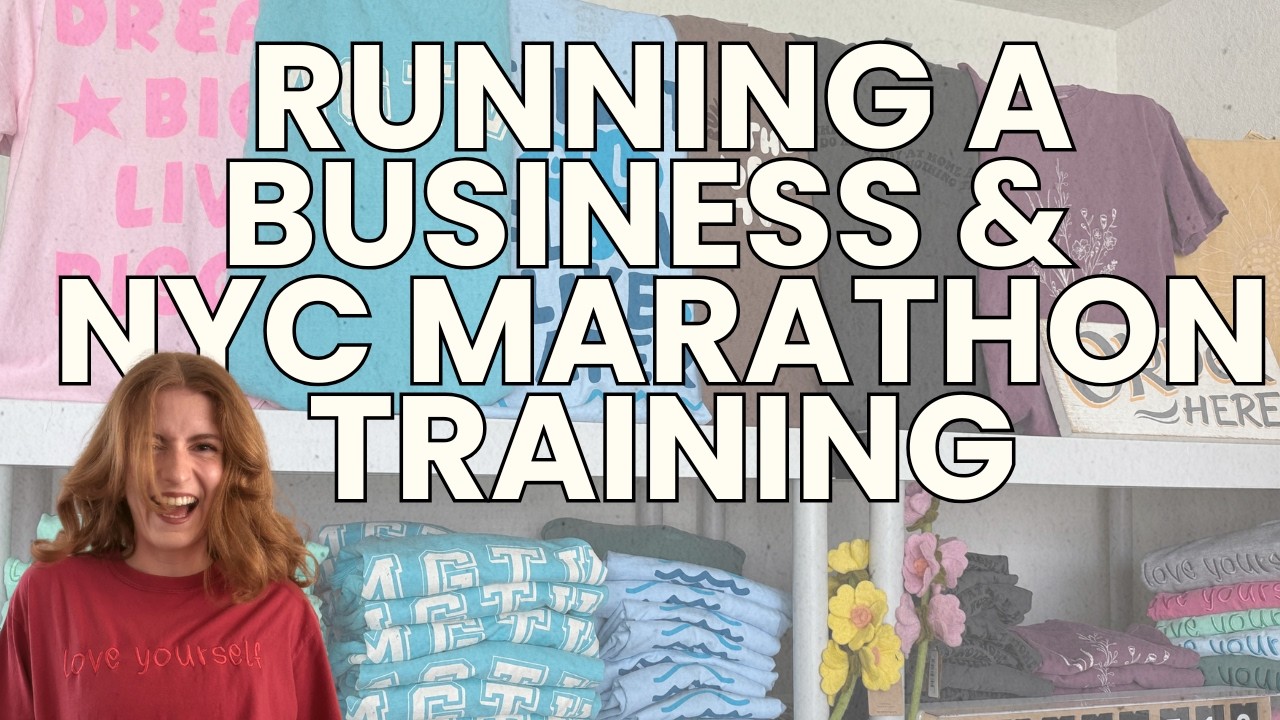 Small Business Owner Vlog Day In The Life of Launch Prep as a 25 year old runner in Austin Texas