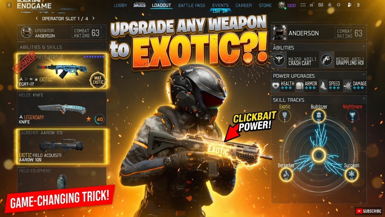 How to Get ANY WEAPON Exotic in ENDGAME