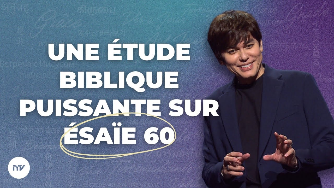 Levez-vous et brillez en priant par l'Esprit | Joseph Prince | New Creation TV Français