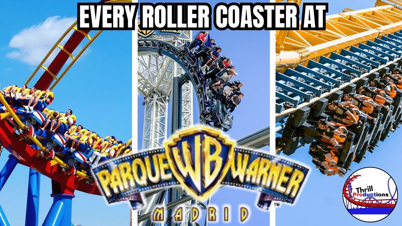 Every Roller Coaster at Parque De Warner, Madrid! (2025 Edition)