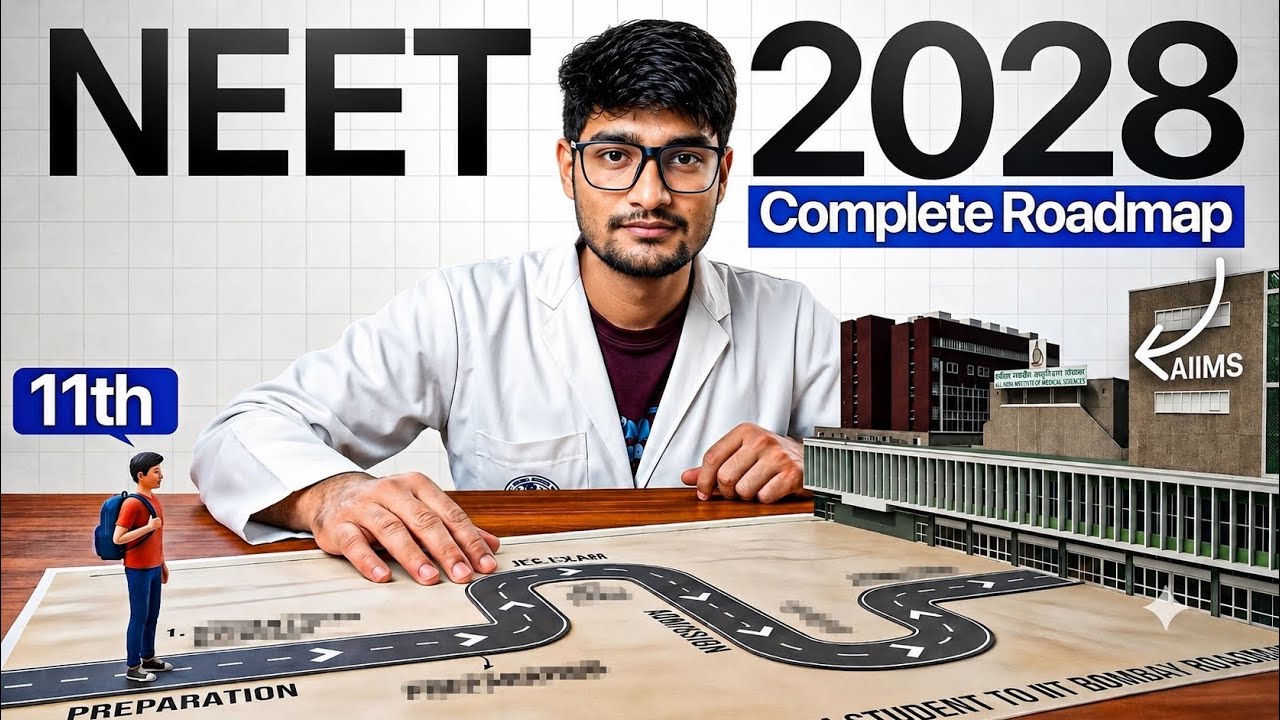 Class 11th : Complete Strategy to NEET 2028 from Zero 🔥 | Road to AIIMS Ep 1 ❤️ 