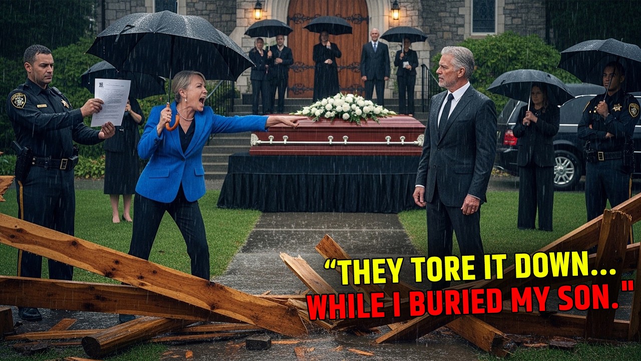 HOA Tore Down My Fence While I Was at My Son's Funeral — They Didn't Know Who Was Sitting
