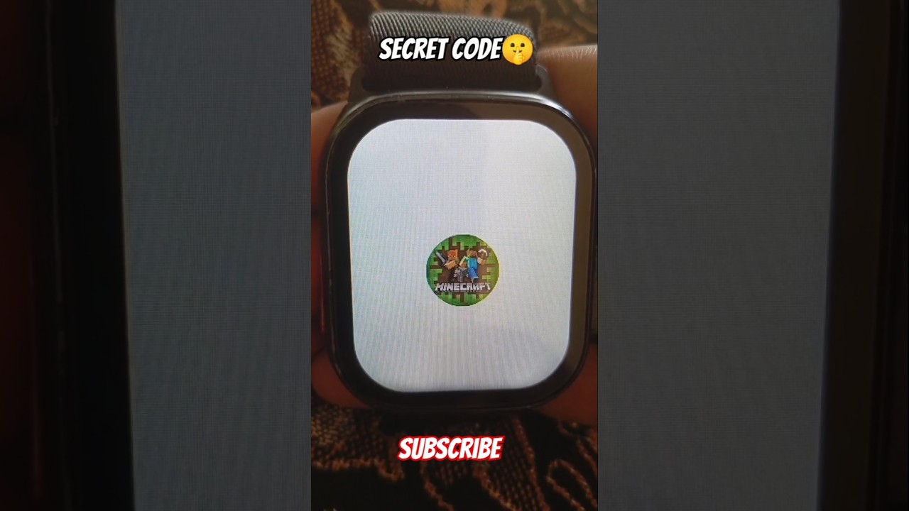 MINE CRAFT IN T900 ULTRA WATCH😱😱🤯🤯 #t900ultra #watch #trending #shorts #minecraft#drmobile