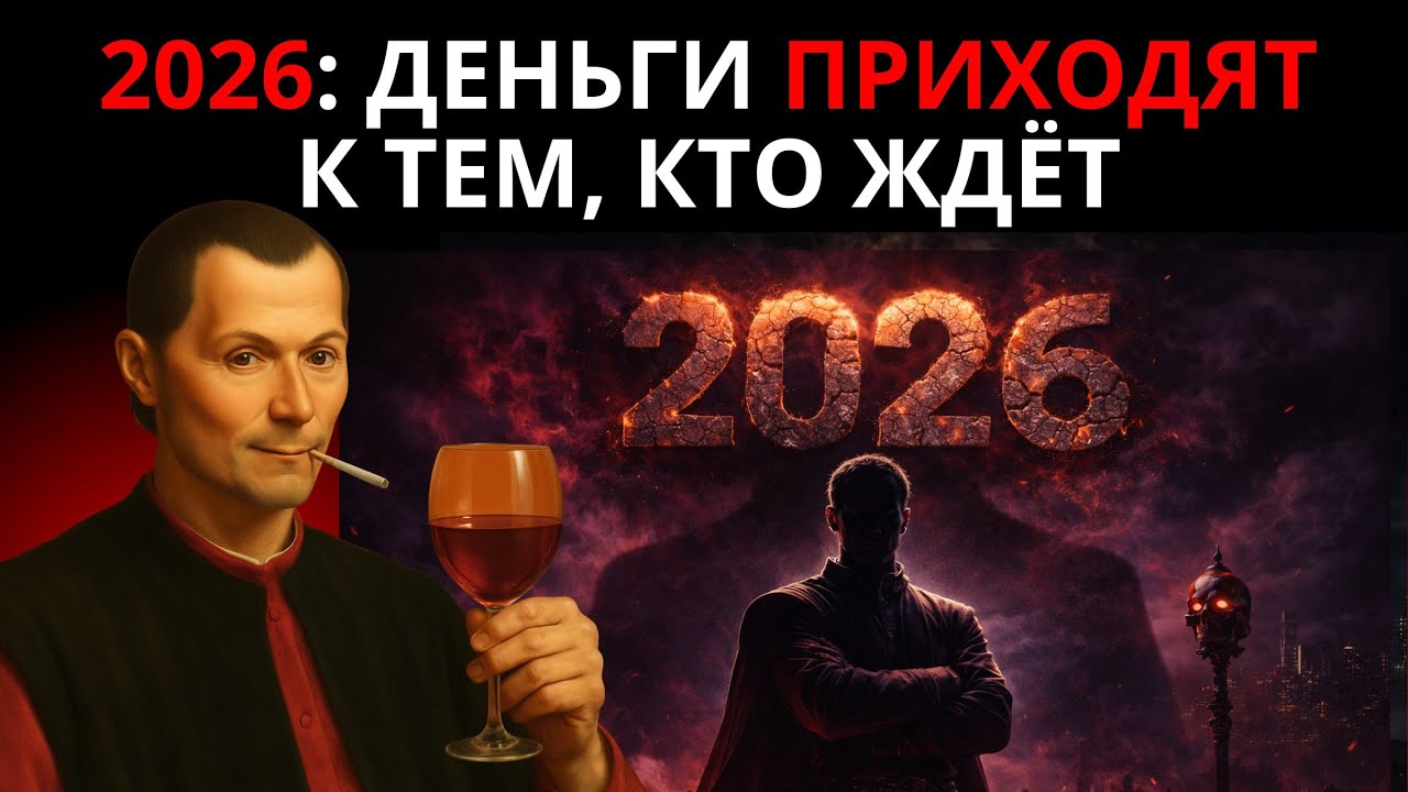 КТО ПОНИМАЕТ ЭТО В НАЧАЛЕ 2026 ГОДА, БОЛЬШЕ НИКОГДА НЕ БЕГАЕТ ЗА ДЕНЬГАМИ — МАКИАВЕЛЛИ
