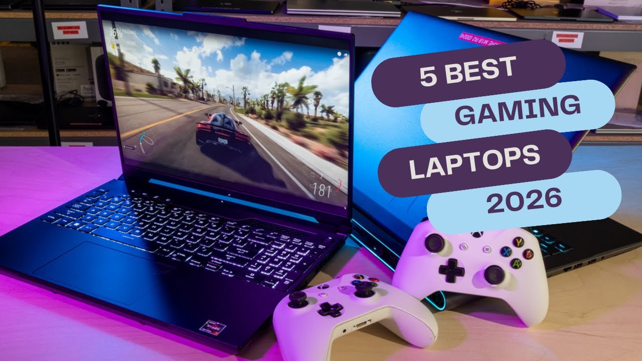 Top 5 BEST Gaming Laptops 2026 – Fast FPS, Smooth Gameplay & Best Value Picks  Tested Buyer’s Guide