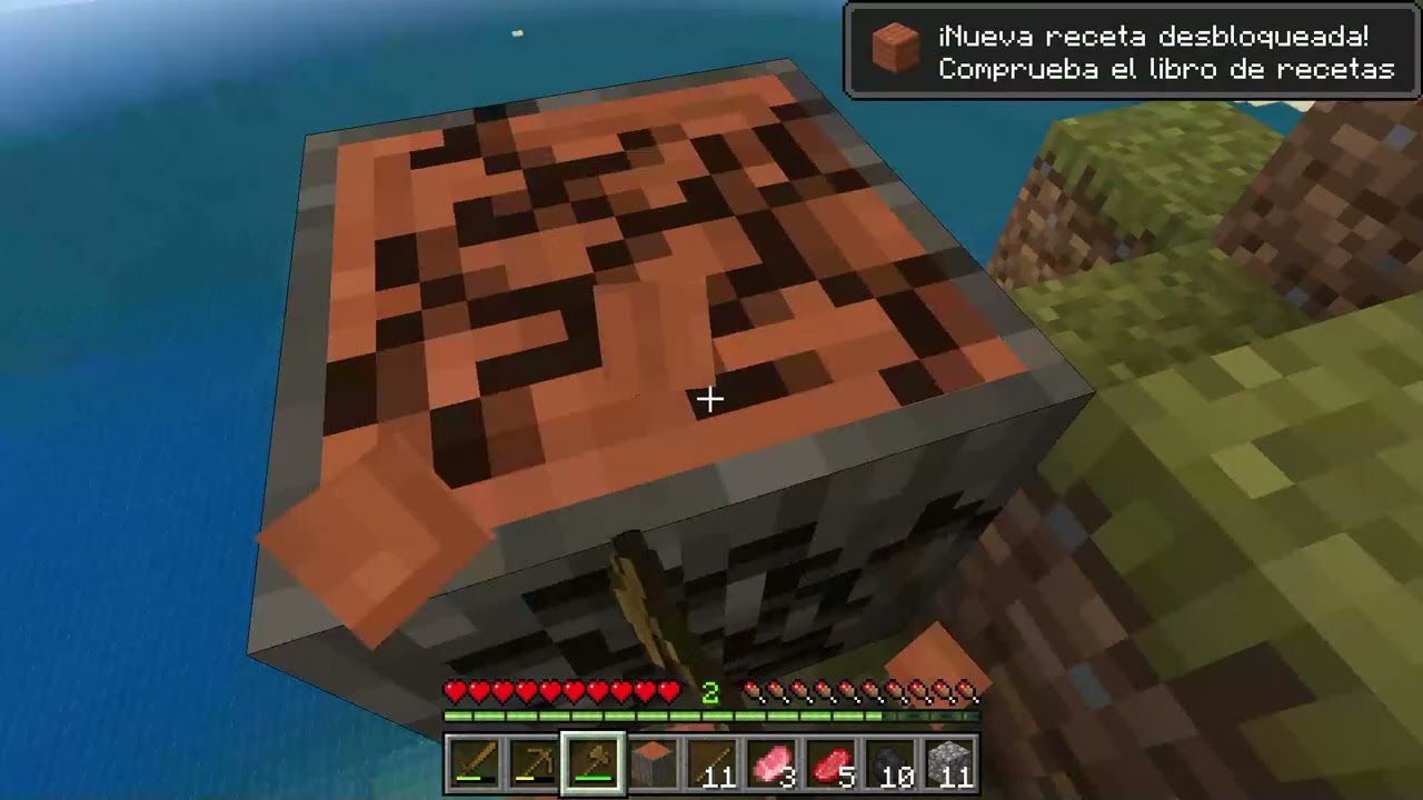 jugando Minecraft perdi el anterior mundo