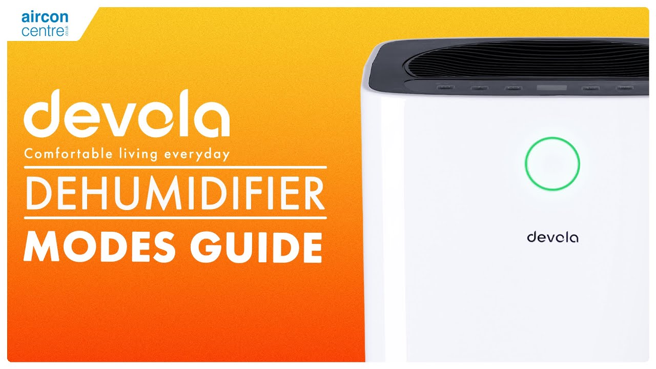 Master Your Devola Dehumidifier's Modes in JUST Minutes