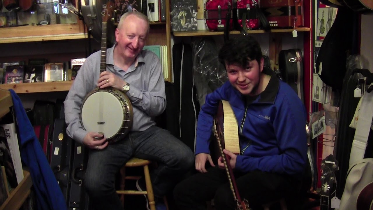 Páraic Mac Donnchadha with Mac Dara Ó Faoláin