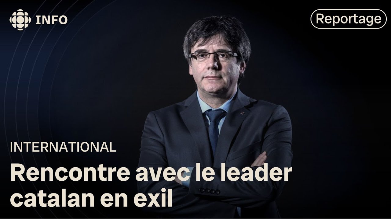 Rencontre avec Carles Puigdemont, leader indépendantiste catalan en exil