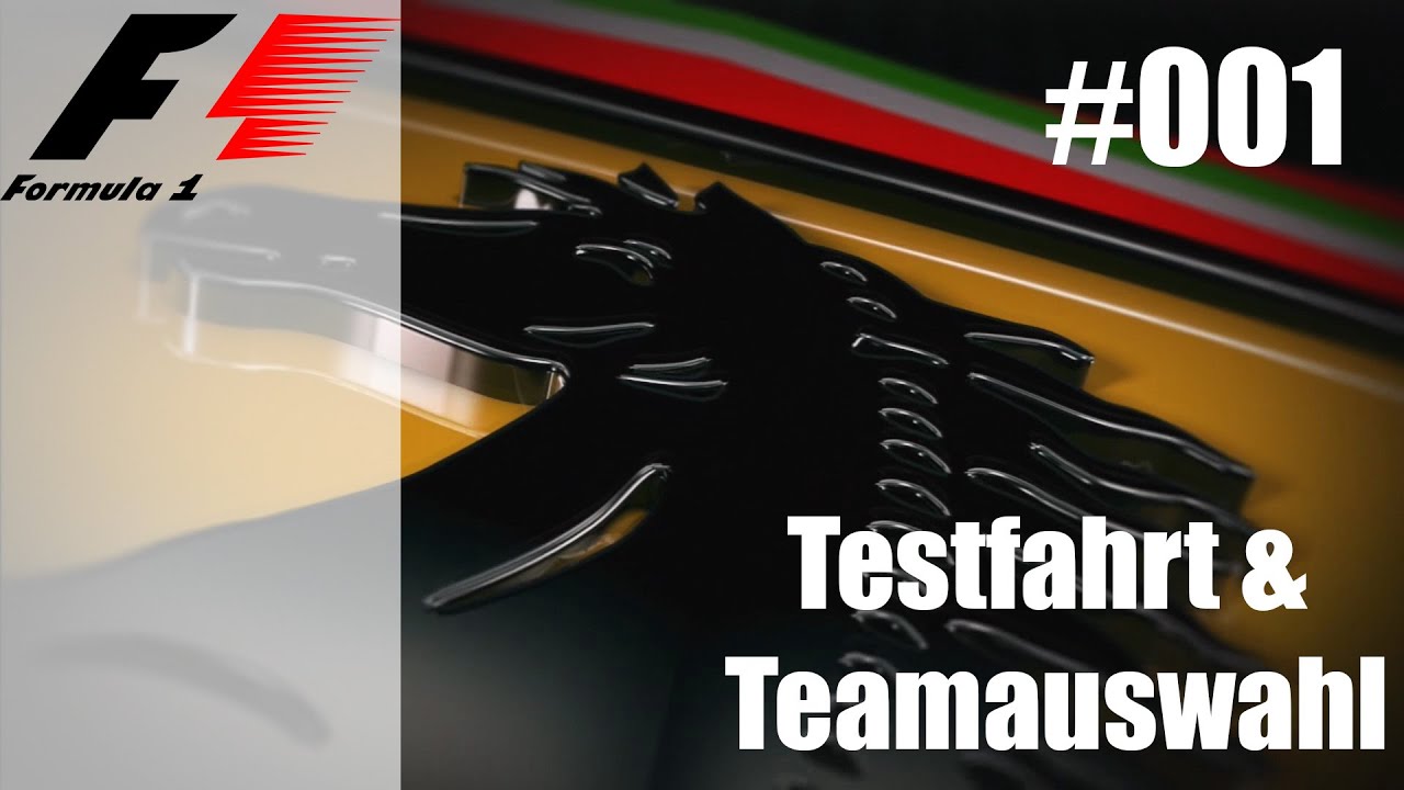 F1 2014 #001 - ERSTE TESTFAHRT UND TEAMAUSWAHL [German][HD] | Let's Play F1 2014