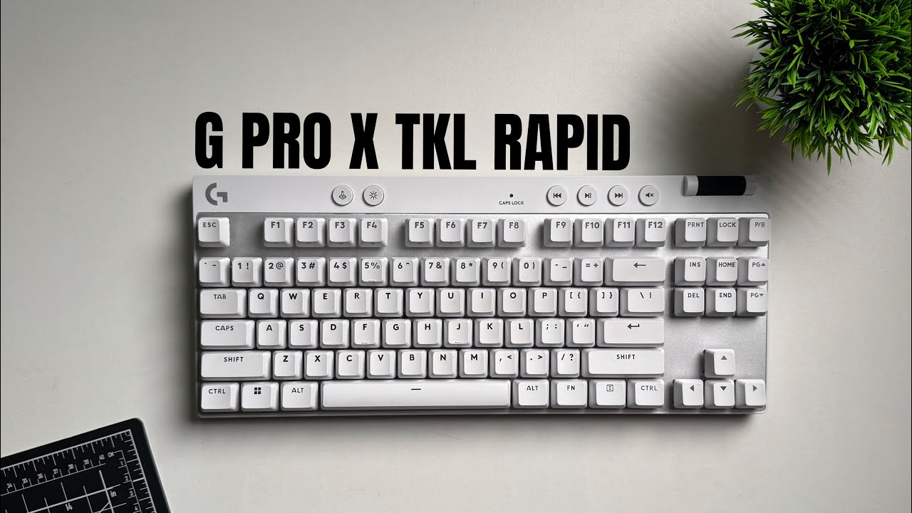 O MELHOR TECLADO MAGNÉTICO PARA GAMERS? Logitech G Pro X TKL Rapid - Teste Completo!
