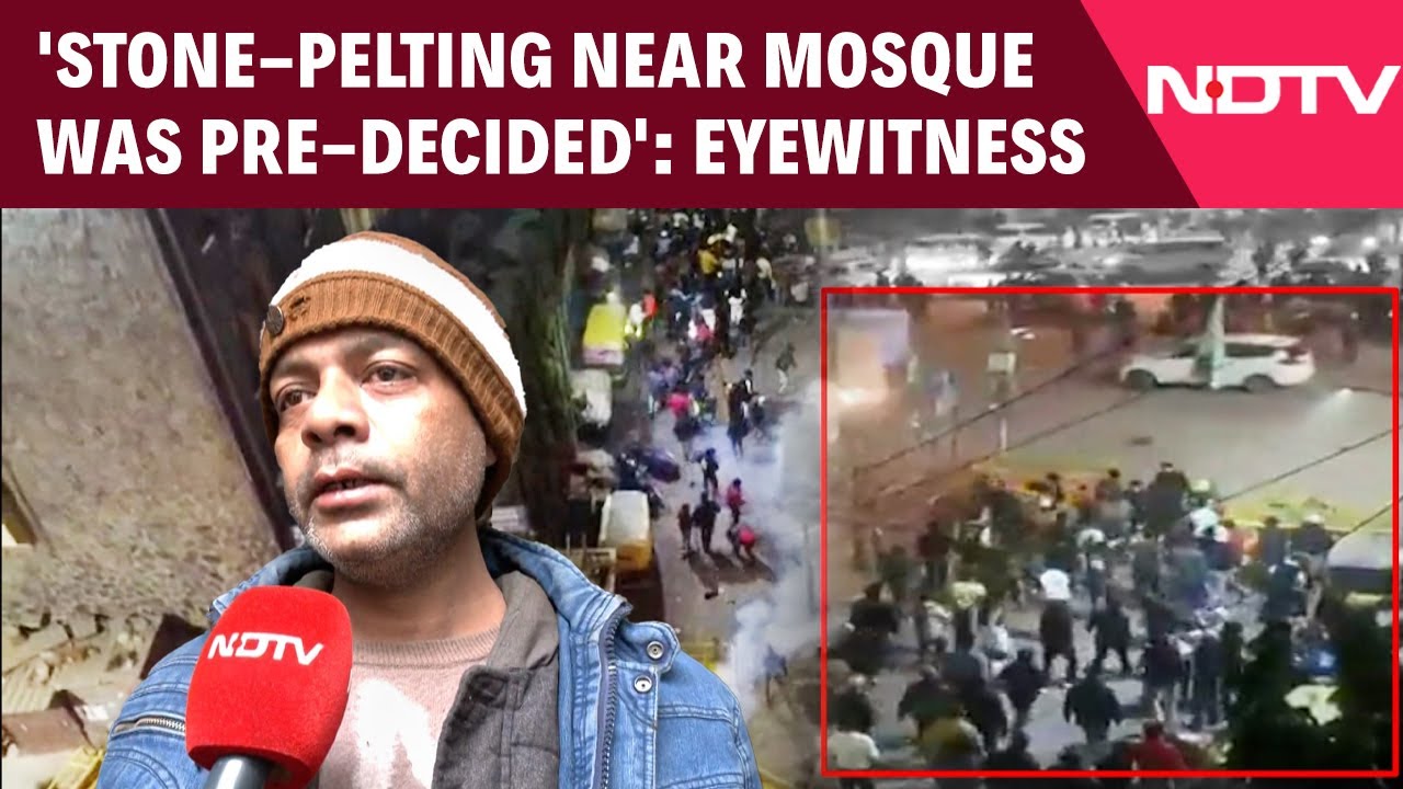 Delhi Demolition News | 'Stone-Pelting Near Mosque Was Pre-Decided': Claims Eyewitness