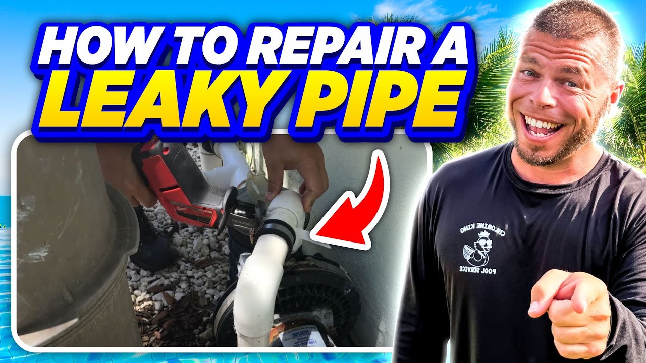 How to Repair Broken Pool Pipes Without Digging | Step by Step DIY