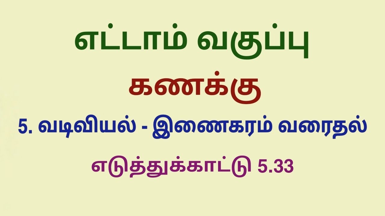Class 8 Maths Chapter 5 Example 5.33