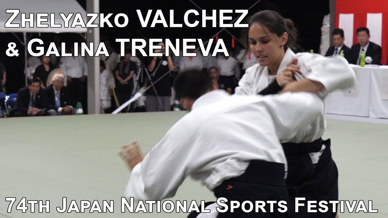 Galina TRENEVA & Zhelyazko VALCHEZ - Aikido 74th Japan National Sports Festival (Iwama 2019)