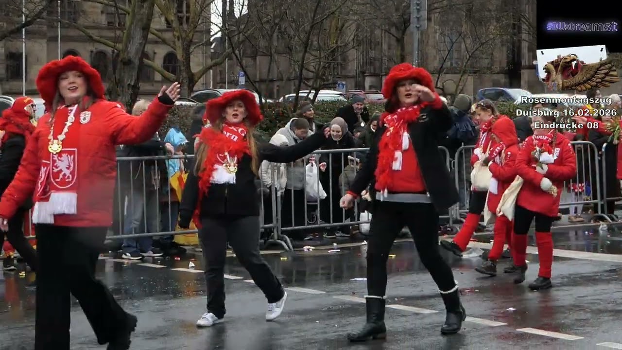 Rosenmontagszug Duisburg 16.02.2026   Eindrücke 08