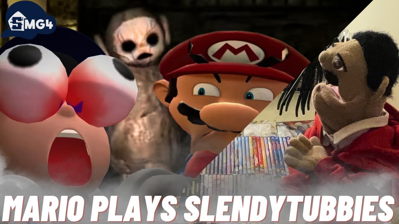 SMG4: Mario & SMG4 Plays Slendytubbies Reaction (Puppet Reaction)