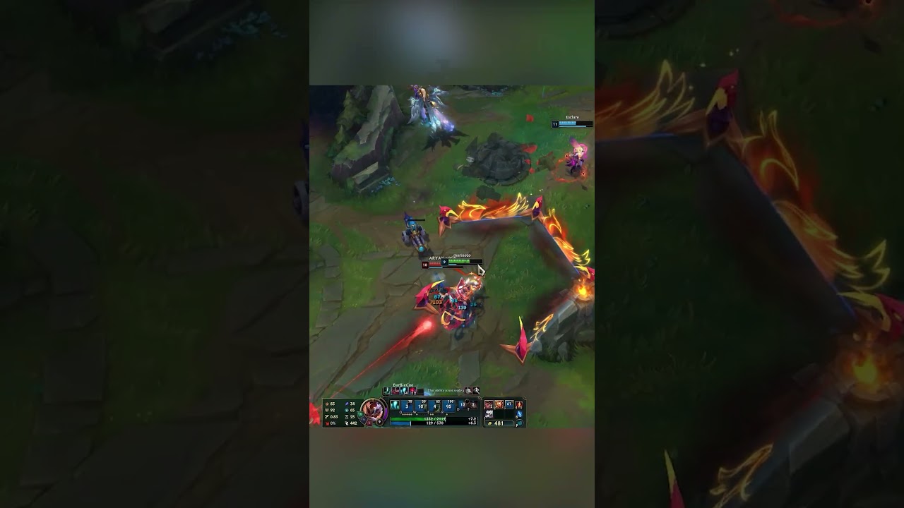 Thresh Engage Support In Teamfight | Great Teamfight! #leagueoflegends #highlights #thresh