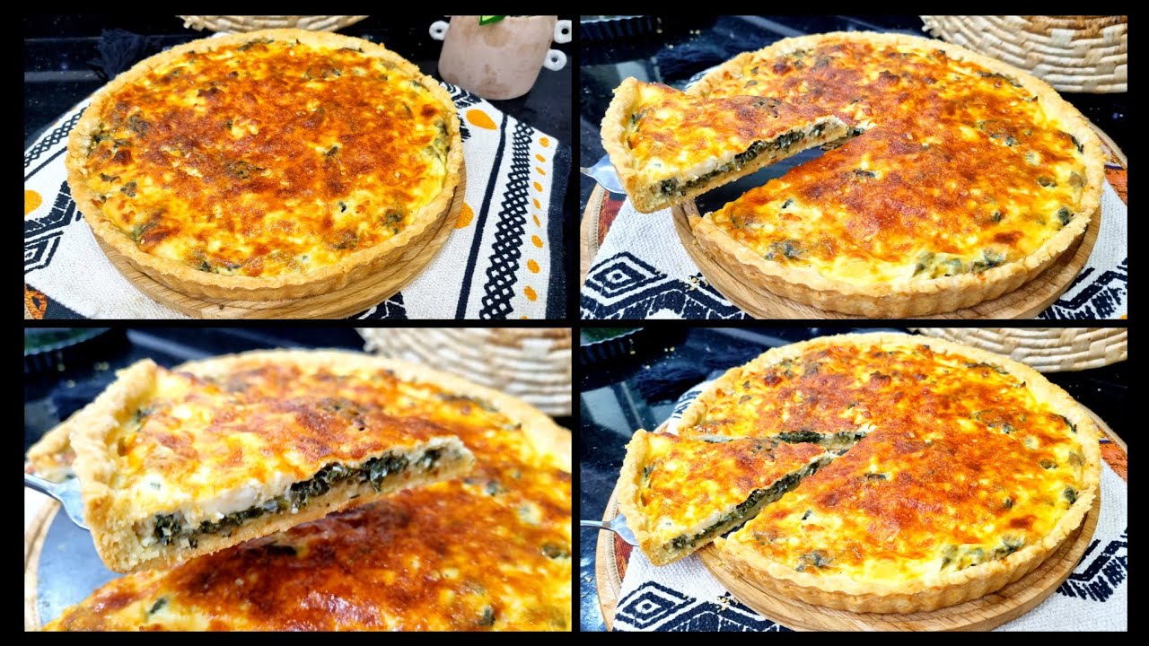 مطبخ ام وليد / كيش بعجينة تڨرمش تڨرميش 😋 و حشو اقتصادي لا لحم لا دجاج تحفة 👌