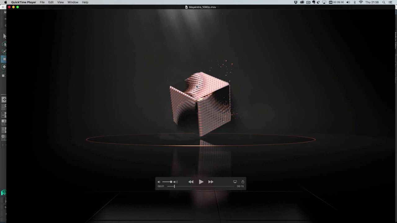 Maya 2016 Ext 2 - NAB Cube Transition tutorial