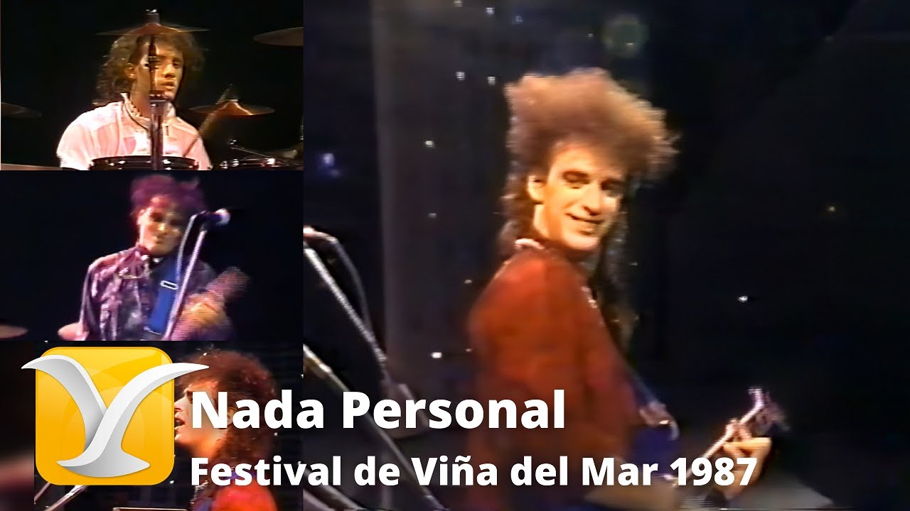 Soda Stereo - Nada Personal - Festival de Viña del Mar 1987 (Primera Noche )