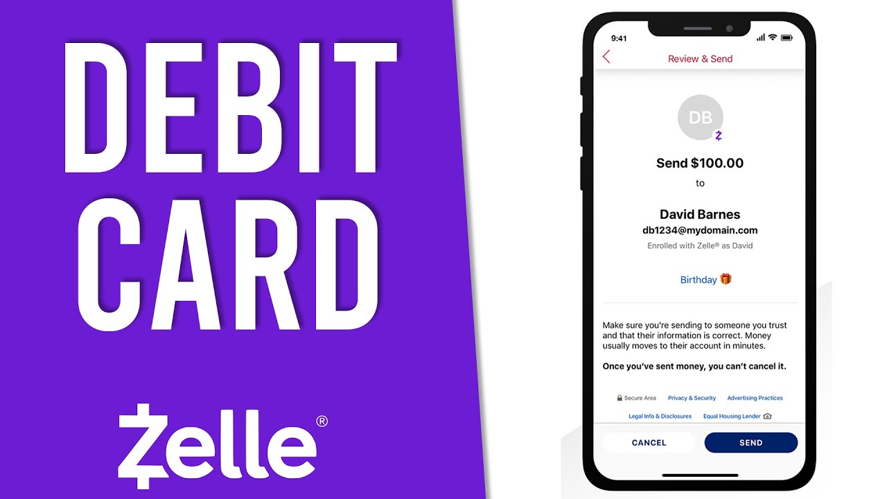 How To Use Zelle App With Debit Card