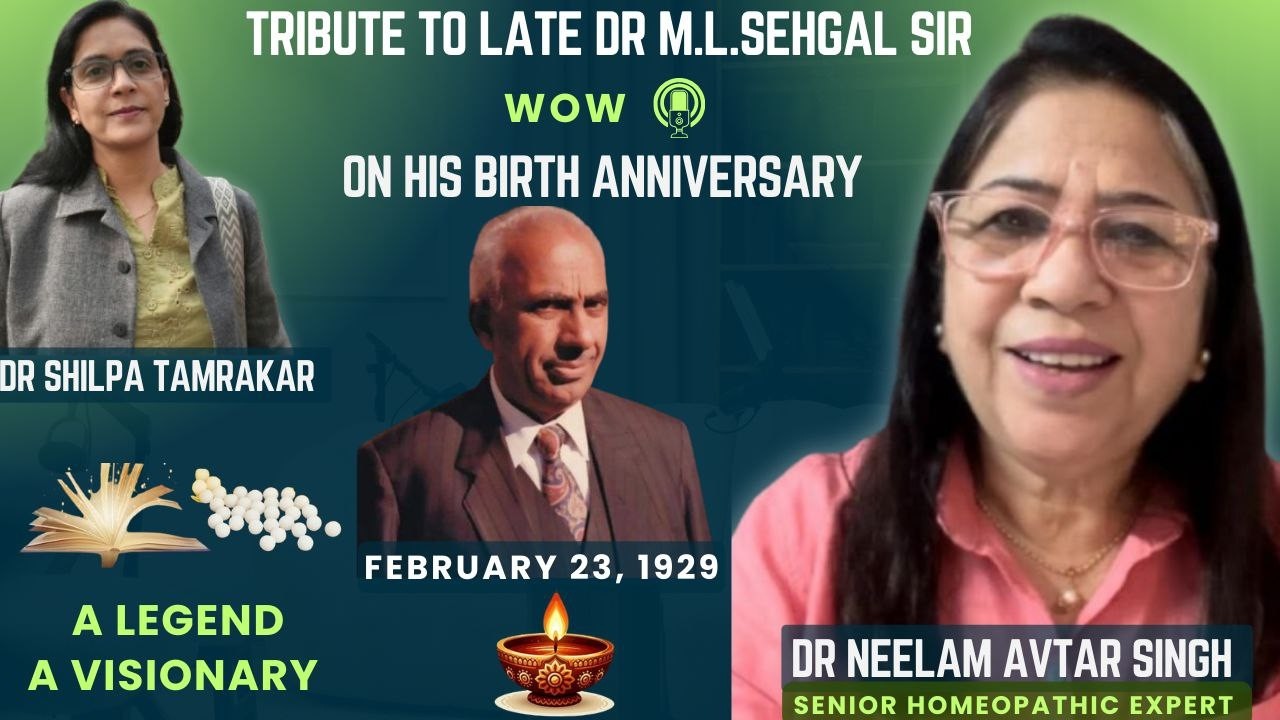 Tribute To Dr M. L. Sehgal Sir | From Vision To Revolution | Ft. Dr Neelam Avatar Singh | Dr Shilpa