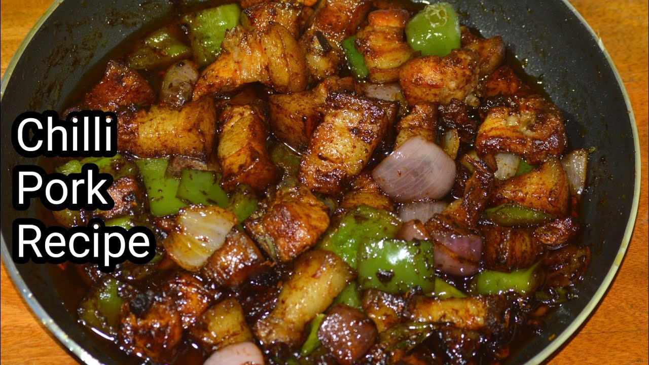 Chilli Pork Recipe ||  Pork Recipe ||Simple Pork Recipe