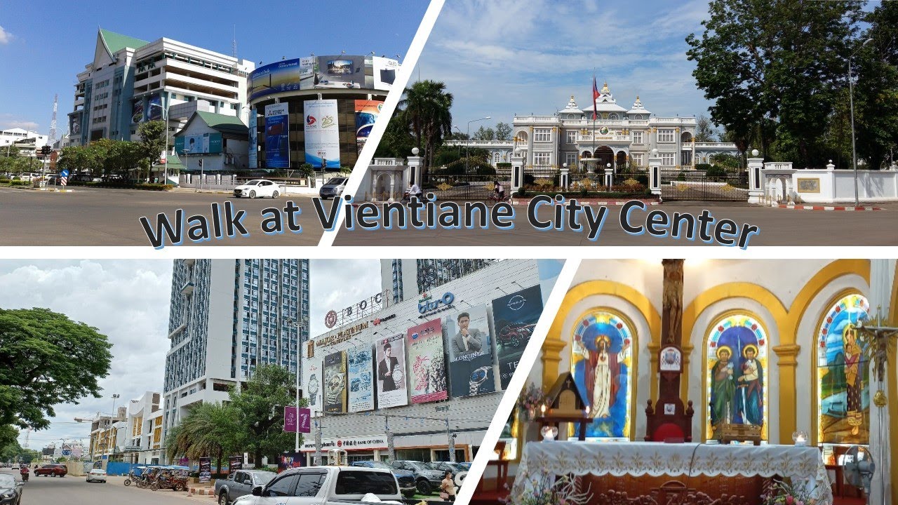 City Center of Vientiane Capital...in the new normal