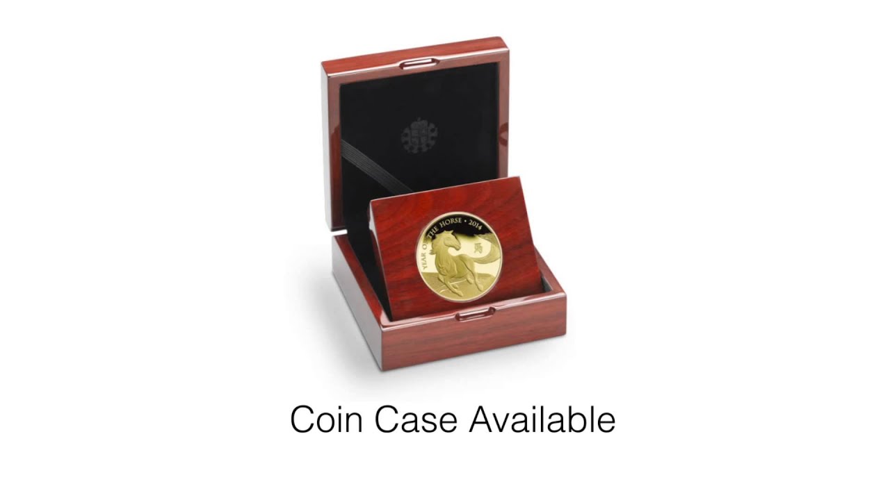 1 oz 2014 Year of the Horse British Royal Mint Gold Coin