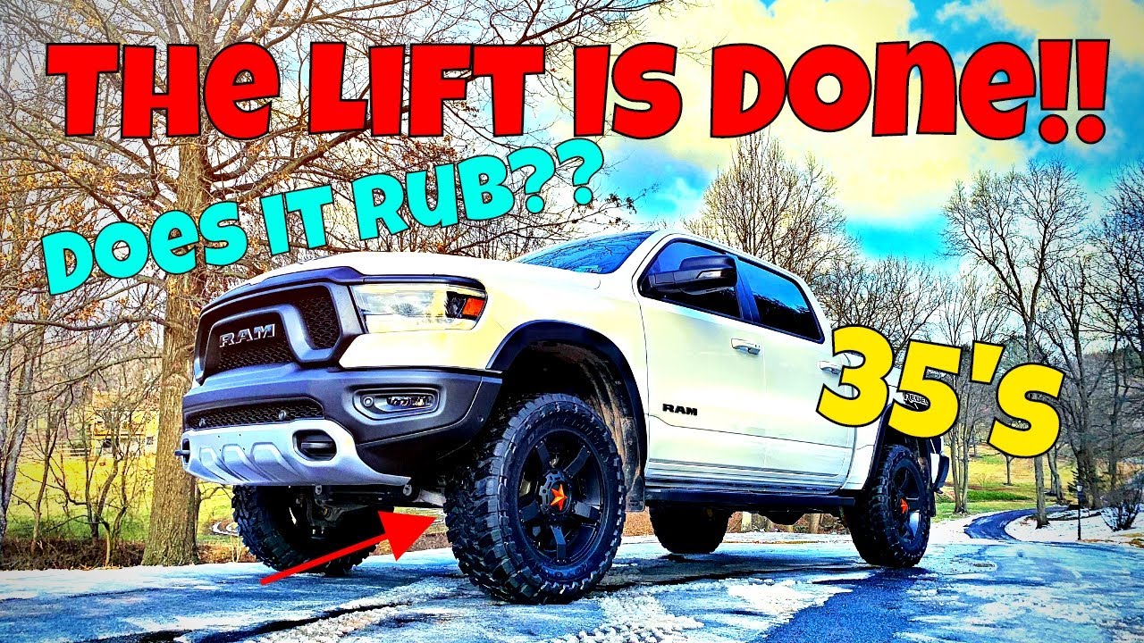 2019 Ram Rebel Lift Install Part 1