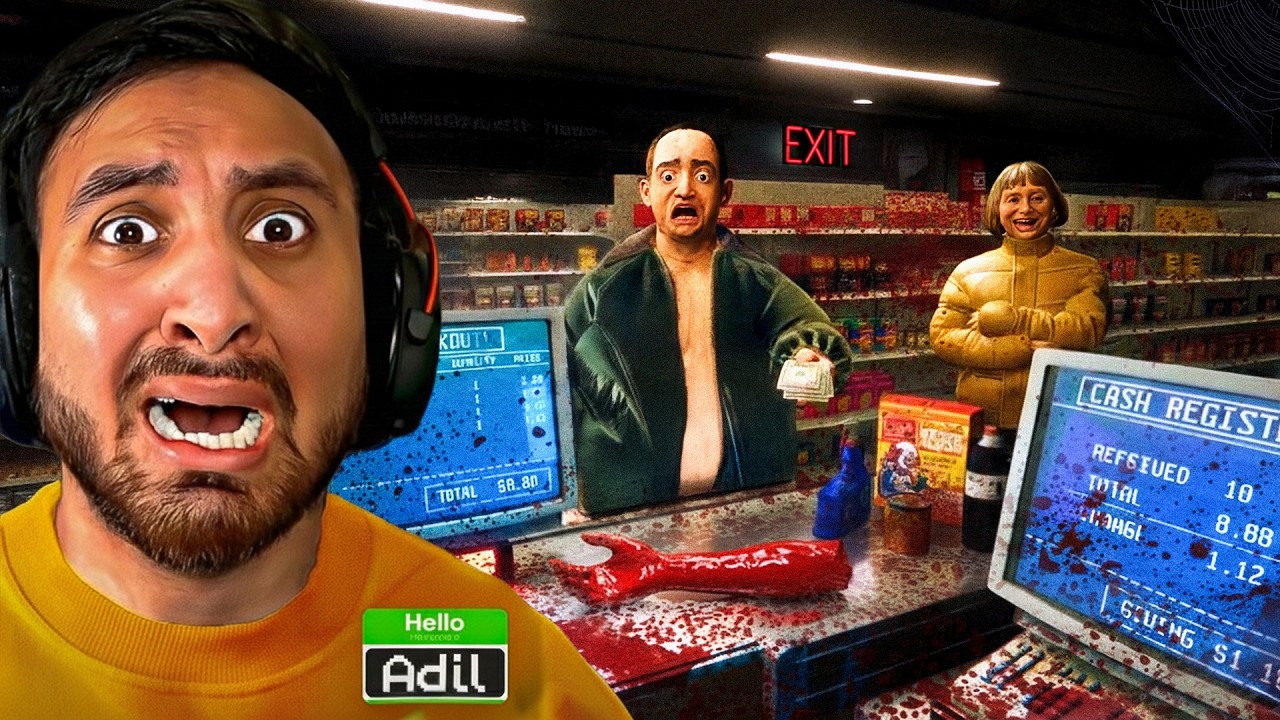 THE SCARIEST SUPERMARKET GAME I'VE PLAYED - Hellmart