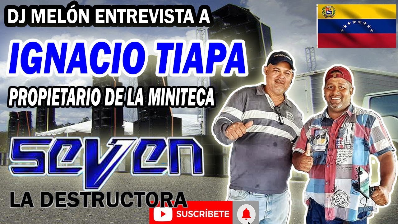 Entrevita a IGNACIO TIAPA propietario de la miniteca SEVEN la destructora, LO SABRÁS TODO, TODOOO