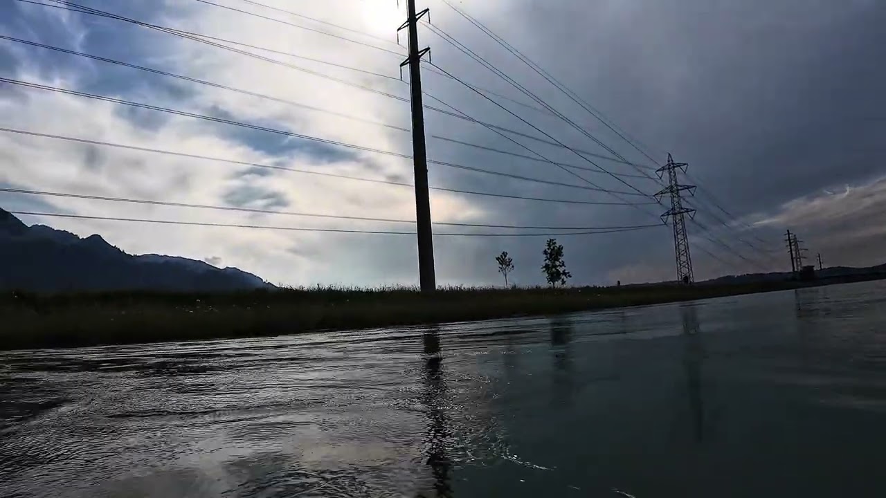 Stand up Paddle in the Aare river #SUP #Switzerland