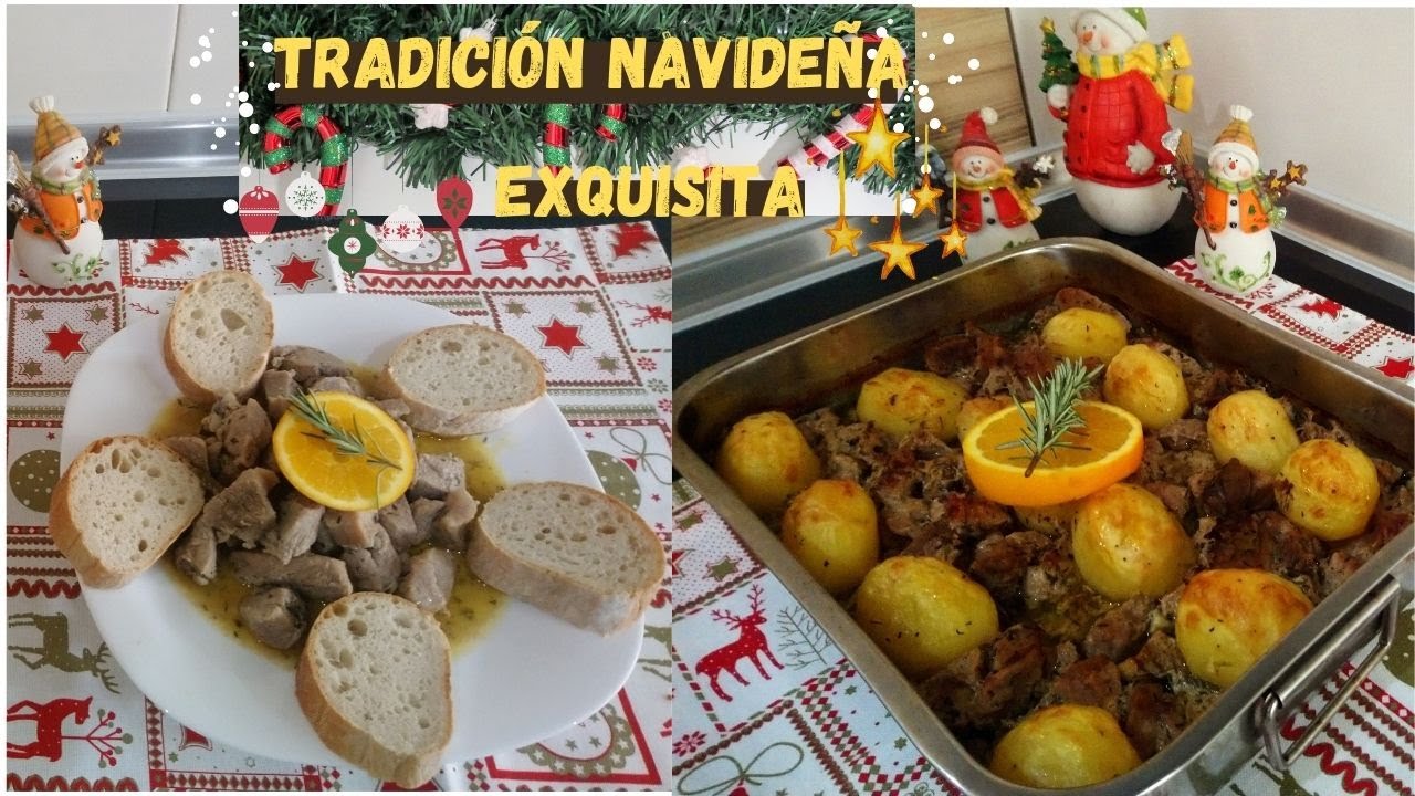 CARNE VINHA D'ALHOS🥩 PLATO TRADICIONAL DE NAVIDAD EN LA ISLA DA MADEIRA