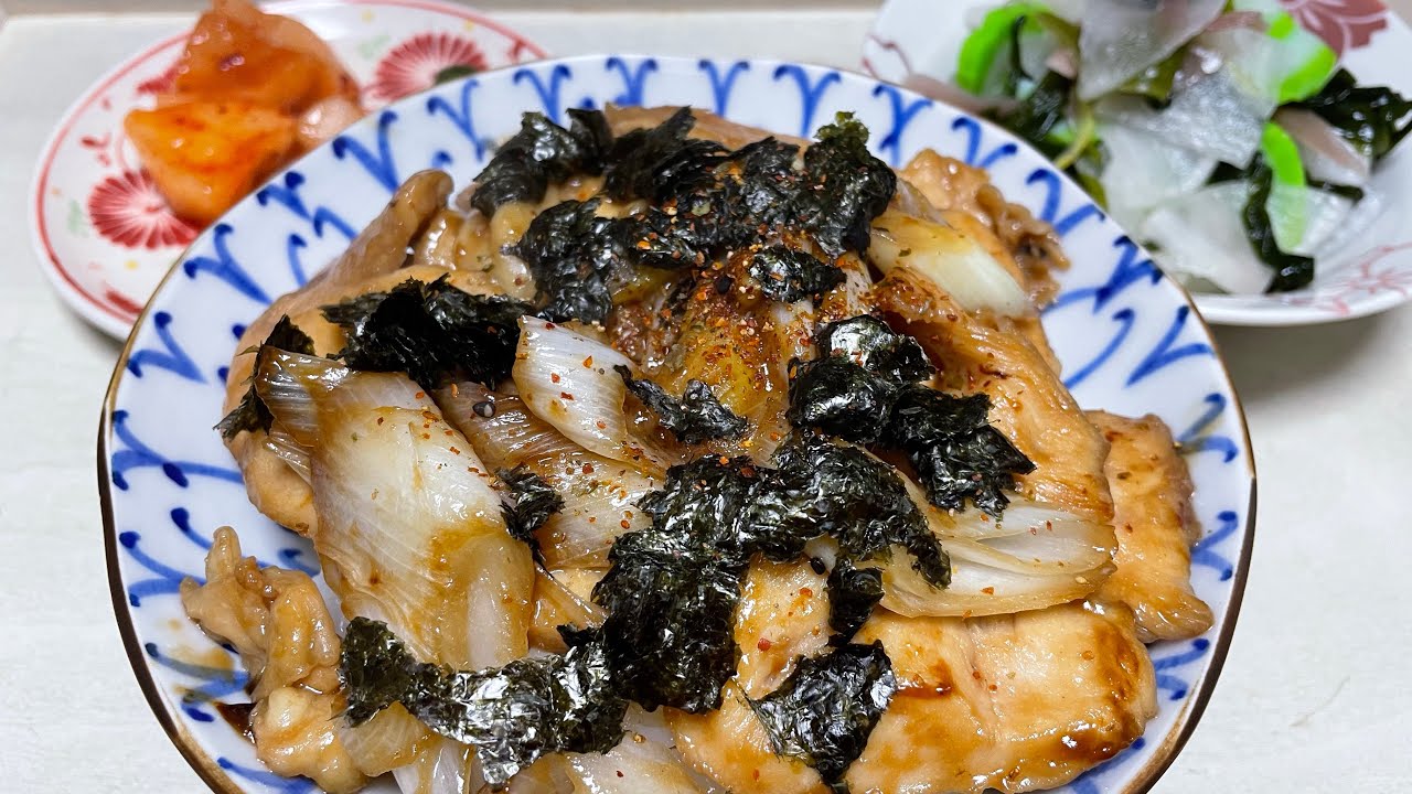 （ある日の夕食）群馬での思い出の「あの味」に寄せてみた丼