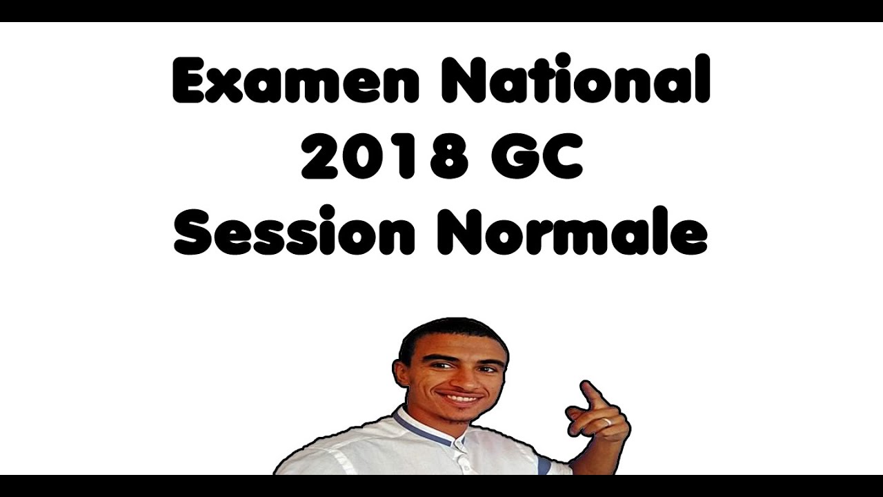 Examen national 2018 GC normal Amortissement Compta DARIJA
