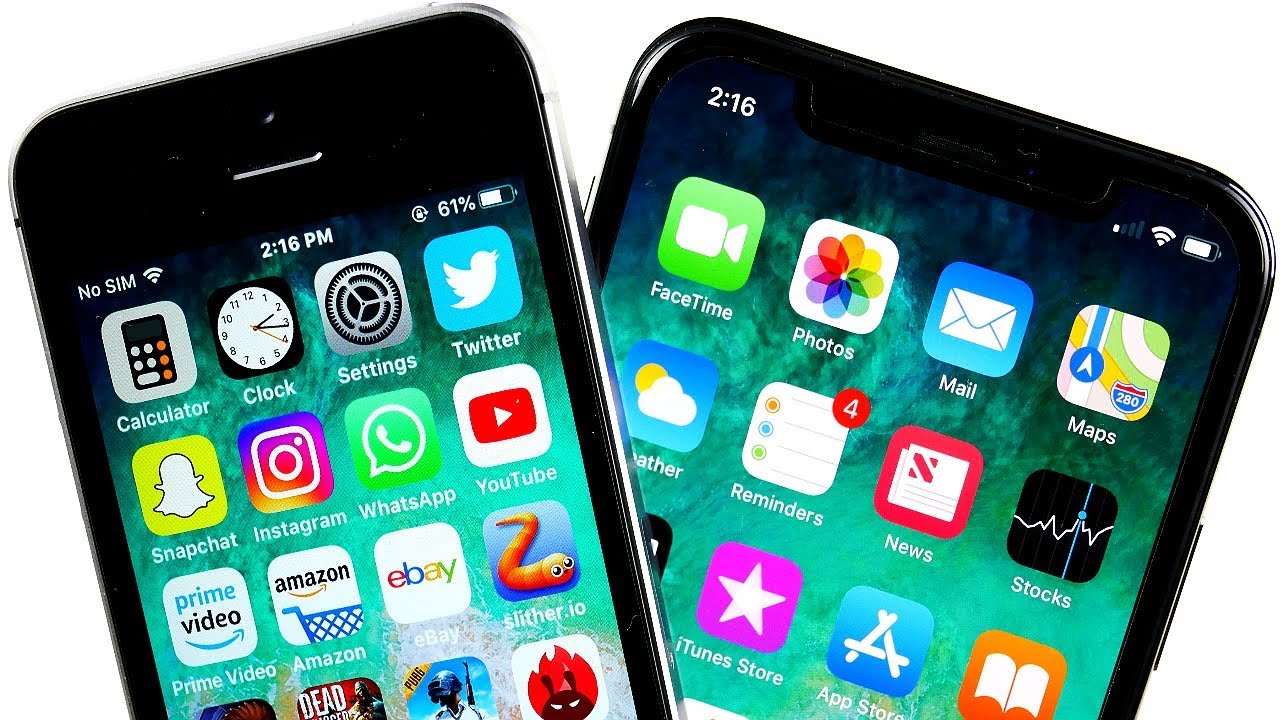 iPhone SE vs XS