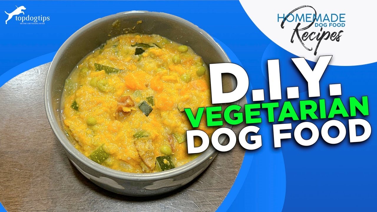 DIY Vegetarian Dog Food Recipe