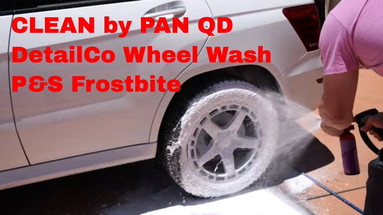 Foaming Wheel Wash, Frostbite, CLEAN by Pan Quick Detailers | IG746 Review | Improved Garage