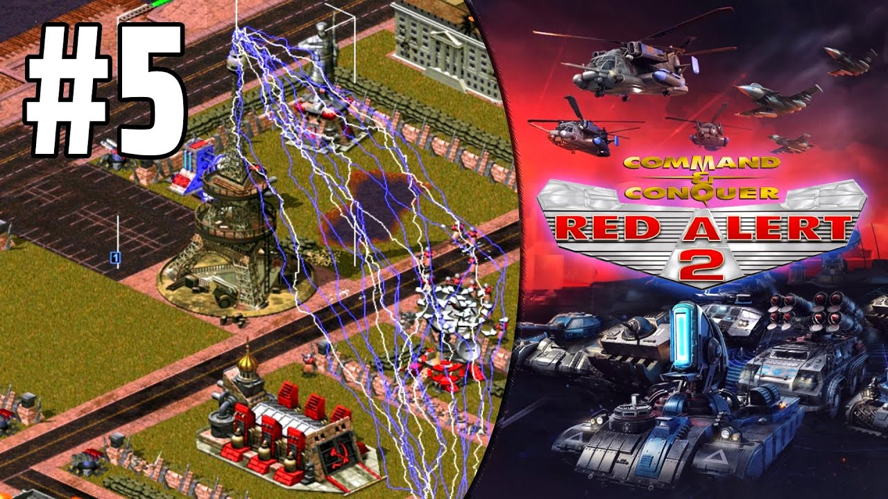 Red Alert 2 | Flipped Missions | Allied Mission 5 - City of Lights (Hard)